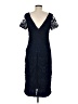 JS Collections 100% Polyester Blue Cocktail Dress Size 6 - photo 2