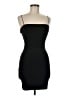 Love Tree Solid Black Cocktail Dress Size M - photo 1