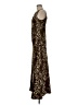 Francesca's 100% Polyester Animal Print Brown Cocktail Dress Size M - photo 5