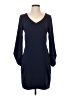 Laundry by Shelli Segal Solid Blue Casual Dress Size 4 - photo 1