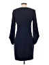 Laundry by Shelli Segal Solid Blue Casual Dress Size 4 - photo 2
