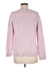 Talbots Tweed Pink Pullover Sweater Size M - photo 2