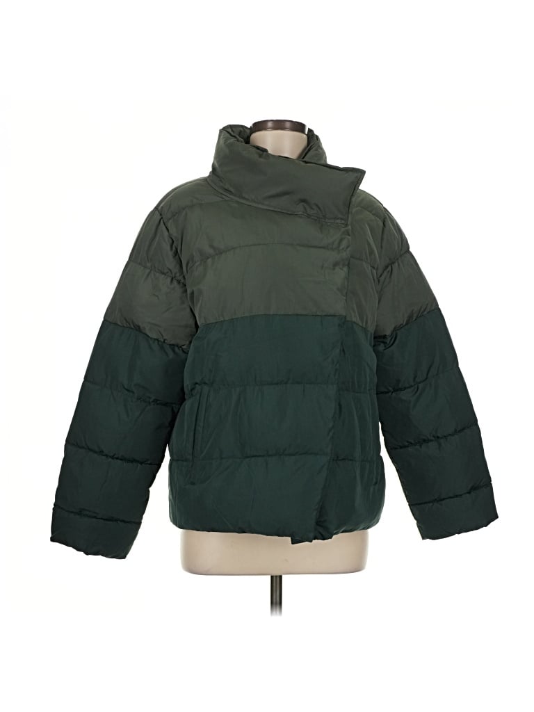 Pre-owned Summersalt Snow Jacket In Green