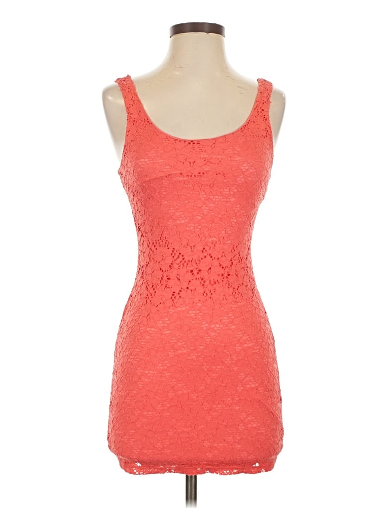 Pre-owned Ambiance Apparel Cocktail Dress In Orange