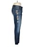 Driftwood Hearts Blue Jeans Size 26 waist - photo 4