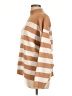 Elie Tahari Stripes Tan Pullover Sweater Size L - photo 5