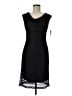 Connected Apparel 100% Polyester Black Cocktail Dress Size 6 - photo 1