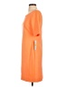 Antonio Melani Solid Orange Casual Dress Size 4 - photo 5