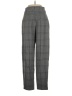 MNG Suit Plaid Gray Casual Pants Size 4 - photo 2