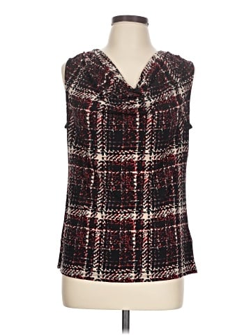 Black Label by Evan Picone Sleeveless Blouse (view 1)
