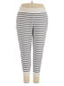 Lands' End Stripes Ivory Leggings Size 2X - photo 1