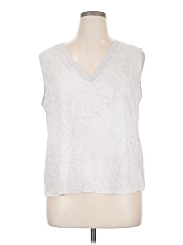 Worthington Sleeveless Blouse (view 1)