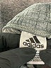 Adidas 100% Polyester Solid Gray Athletic Shorts Size 10 - 12 - photo 3