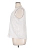 Worthington 100% Polyester Silver Sleeveless Blouse Size XL - photo 5