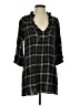 Zara Basic Plaid Black Casual Dress Size S - photo 1