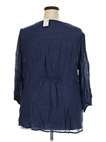 DressBarn 3/4 Sleeve Blouse (view 2)