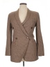 Giorgio Armani Houndstooth Brown Blazer Size 10 - photo 1