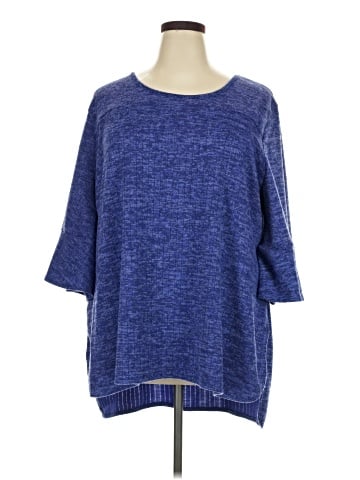 Ashley Stewart 3/4 Sleeve Top (view 1)