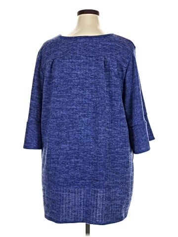 Ashley Stewart 3/4 Sleeve Top (view 2)