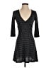 Jack Wills Chevron-herringbone Gray Casual Dress Size 0 - photo 1