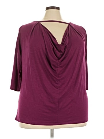 Lane Bryant Outlet 3/4 Sleeve Top (view 1)
