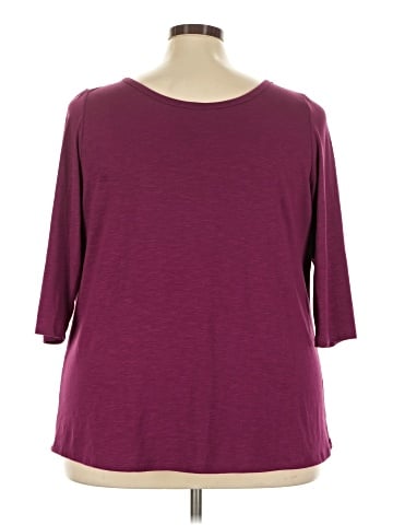 Lane Bryant Outlet 3/4 Sleeve Top (view 2)