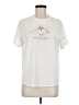 Asics 100% Polyester Ivory Active T-Shirt Size M - photo 1
