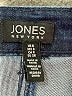 Jones New York Solid Blue Jeans Size 8 - photo 7