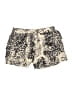 Matty M 100% Rayon Paisley Gold Shorts Size M - photo 1