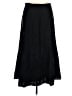 Hillard & Hanson 100% Polyester Solid Black Casual Skirt Size 14 - photo 1