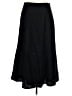 Hillard & Hanson 100% Polyester Solid Black Casual Skirt Size 14 - photo 2