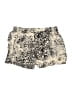 Matty M 100% Rayon Paisley Gold Shorts Size M - photo 2