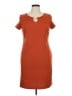 AA Studio AA Solid Orange Casual Dress Size 16 - photo 1