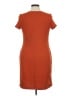 AA Studio AA Solid Orange Casual Dress Size 16 - photo 2