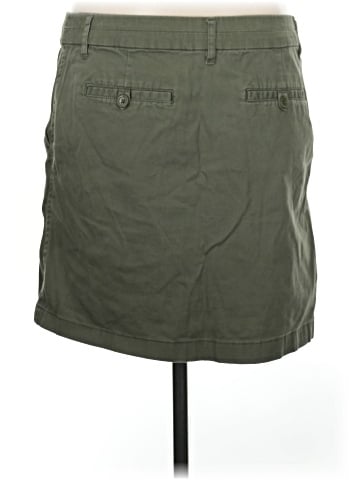 British Khaki Casual Skirt (view 2)