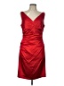 Boston Proper Red Cocktail Dress Size 12 - photo 1