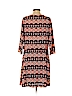 Collective Concepts 100% Polyester Orange Casual Dress Size S - photo 2
