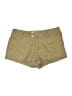 Shein 100% Polyester Solid Tan Khaki Shorts Size L - photo 1