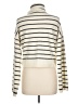 Steve Madden Stripes Ivory Turtleneck Sweater Size L - photo 2