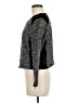 Eileen Fisher Color Block Black Gray Jacket Size M - photo 5
