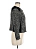 Eileen Fisher Color Block Black Gray Jacket Size M - photo 4