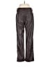 Ann Taylor LOFT 100% Polyester Brown Casual Pants Size 27 waist - photo 2