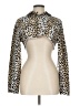 Almost Famous Animal Print Gold Jacket Size L - photo 1
