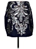 Alya 100% Polyester Blue Formal Skirt Size M - photo 2