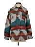 Thread & Supply Chevron-herringbone Teal Fleece Size S - photo 1