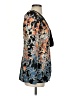 BCBGMAXAZRIA 100% Polyester Floral Blue Blazer Size XS - photo 4