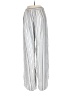 Allison Joy 100% Rayon Stripes Silver Casual Pants Size S - photo 2