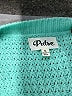 Pulse 100% Acrylic Solid Teal Pullover Sweater Size S - photo 7