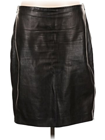 Diane von Furstenberg Leather Skirt (view 1)