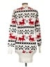 Tipsy Elves 100% Acrylic Print White Pullover Sweater Size L - photo 2
